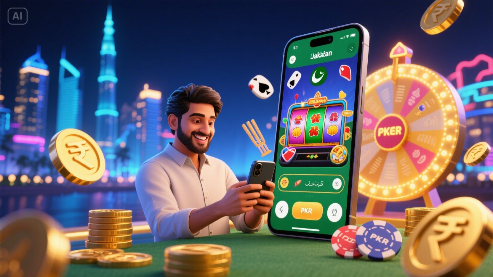 Bankonbet CasinoDeposit now and get an amazing 200% first deposit bonus instantly! Pakistani players can enjoy secure JazzCash or Easypaisa payments, play top casino games, and withdraw their PKR winnings safely in just a few minutes.